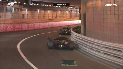 F2 driver, Isack Hadjar's incredible reaction saves him from a crash in Monaco