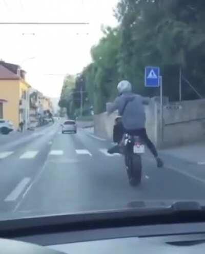 Just a normal biker