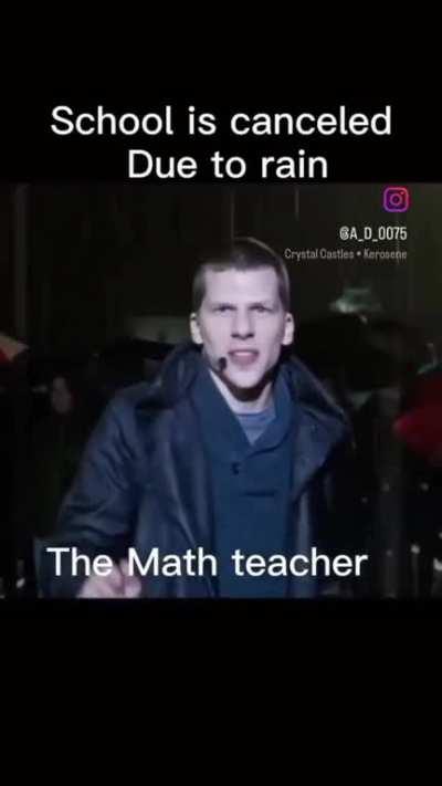 Math teacher 🥶