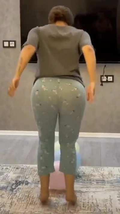 That booty hits me badly..