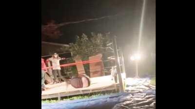 Backyard Wrestler Breaks Legs | THE HANNIBAL TV