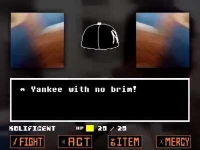 Yankee with no brim