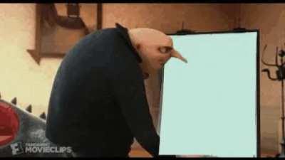 Gru's plan blank gif