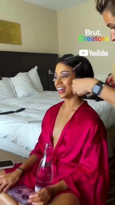 Liza Koshy getting red carpet ready 🔥