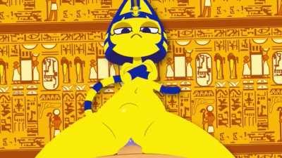 Ankha getting down (8minus)