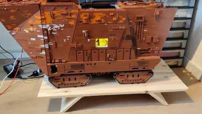 Sandcrawler in action