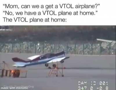 VTOL at home