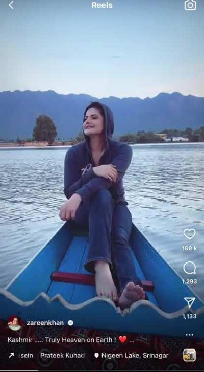 Zareen Khan Feet