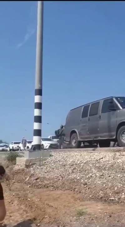 Another POV of the Ashkelon gun fight.