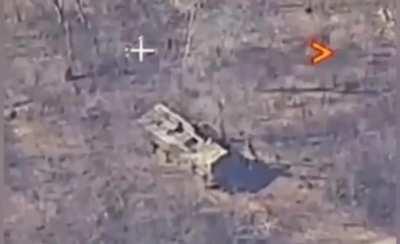 Video highlighting movement near the purported HIMARS destroyed by Russians a couple days ago.