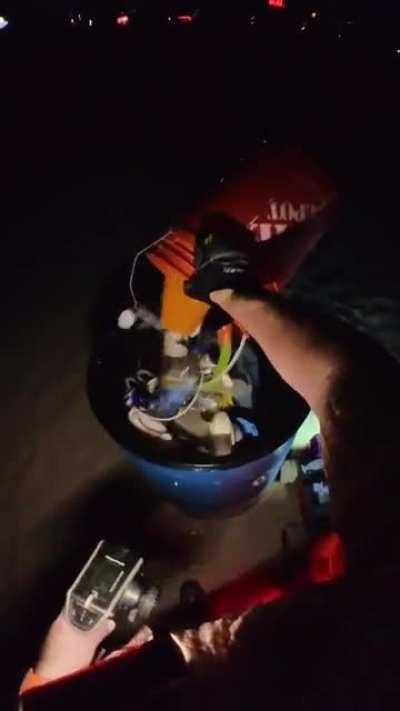 Just a guy cleaning beaches in Galveston TX.