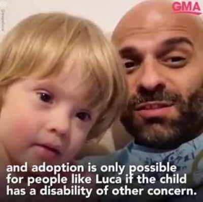 This single dad adopted a baby with down syndrome rejected by dozens of families