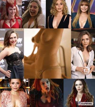 Elizabeth Olsen mega collage