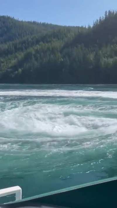 Devil’s hole in British Columbia, Canada