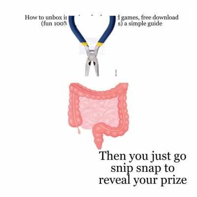 How to unbox intestine for wonderful prize, 1200% work guarentee