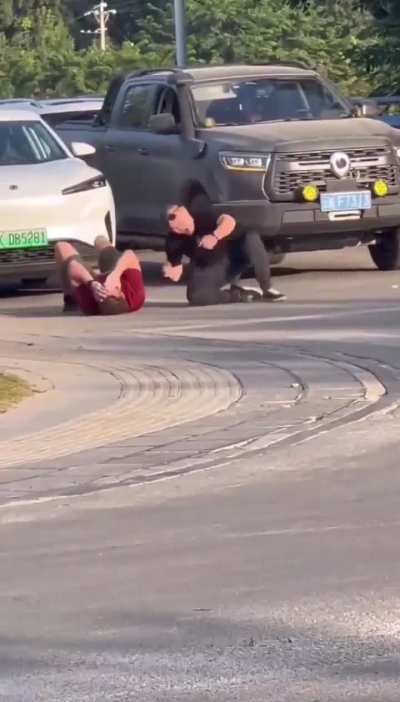 brutal fight in china 