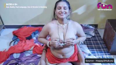 Aunty Big Tits Indian Riding