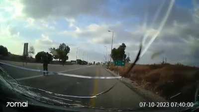 Fleeing car in Israel ambushed and shot by Hamas members