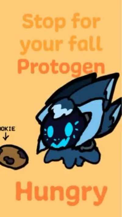 little protogen fall thing :3