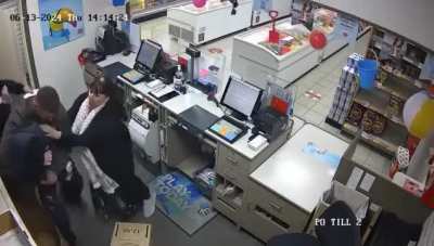 POS robber gets taken down while trying to rob a post office in the UK