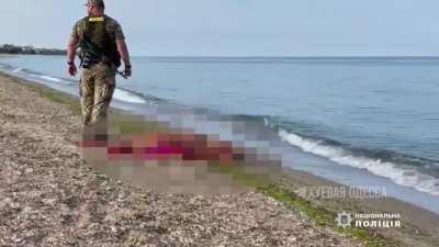 A man in Odessa went to swim in the sea and died after being blown up by a mine. Be safe!