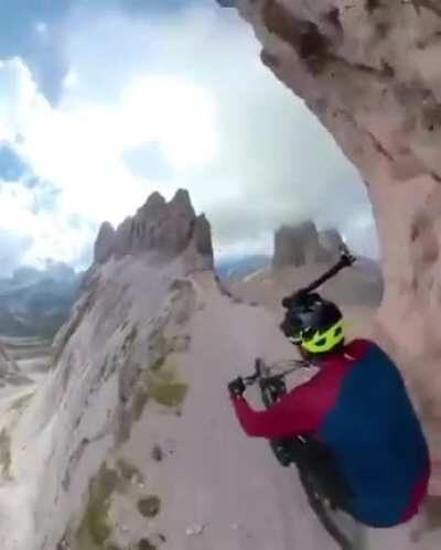 The Guy Got some insane Biking Skills...