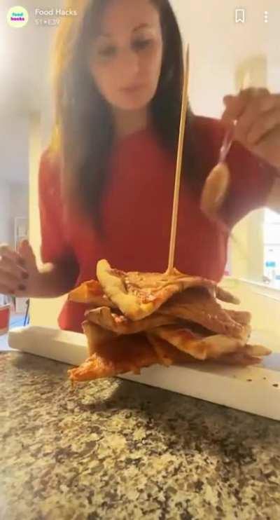 if your kid doesn't like pizza, turn it into shit