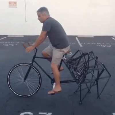 The Crawling Bicycle