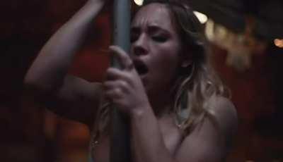 Sydney Sweeney moaning in Euphoria