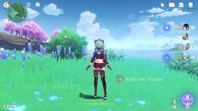 Kuki Shinobu Idle Animations and Close Ups via NotALeaks