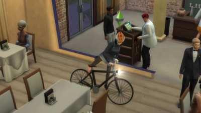 I need to stop giving my sims bycicles... for my own sanity