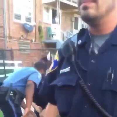 Baltimore Cop Holds Gun To Man’s Head During An Arrest!