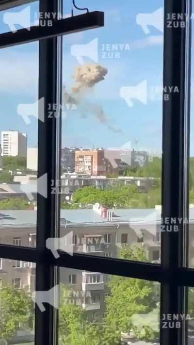 Russia strikes a TV station in Kharkiv, Ukraine