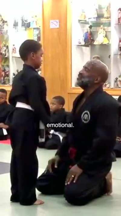 Man runs martial arts clinic for boys without fathers