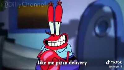 Cursed mr krabs sings a song