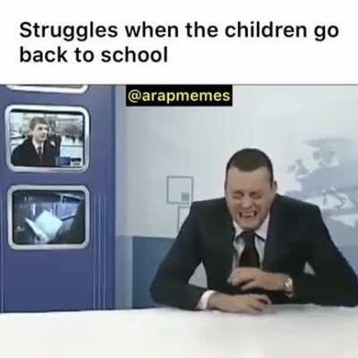 Struggles when the children go back to school