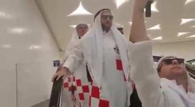Croatian fans in Qatar