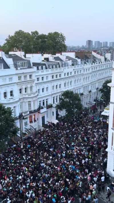 My view of Notting Hill Carnival last week