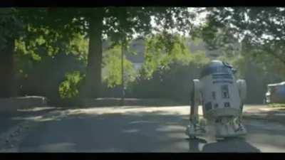 R2D2 doing the dirty