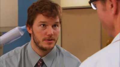 Andy Dwyer has a problem.