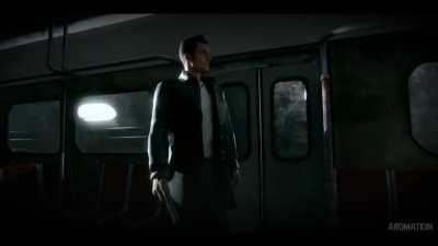 Max Payne Train Ride Blender Animation