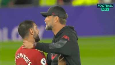 Klopp wanted to strangle Bruno😂