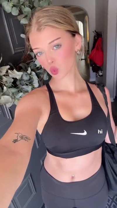 I would love to fuck Loren after she works out 🔥🥵