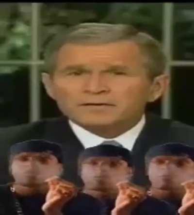 George W. Bush makes a YouTube apology video