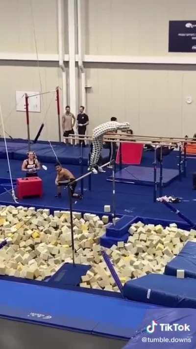 Just a trampoline place