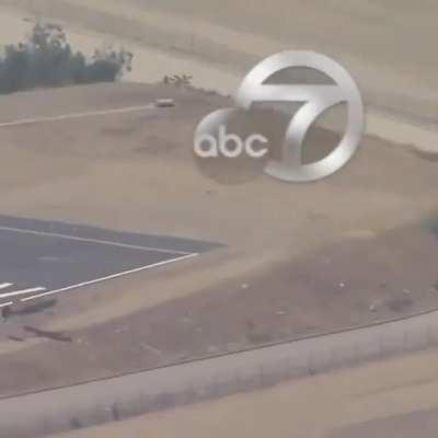 Plane botches landing and cartwheels off the end of the runway (24 June 2020)