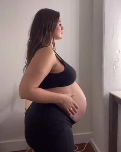 Still worshipping Ashley Graham's pregnant body