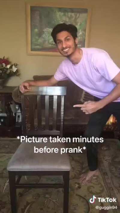 Invisible prank