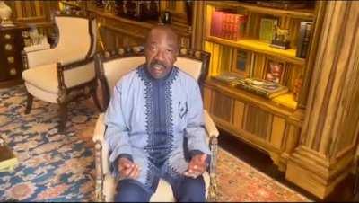 Gabon's Ali Bongo Appeals for help after military coup (lol)