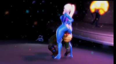 Samus crushes links skull with thighs 